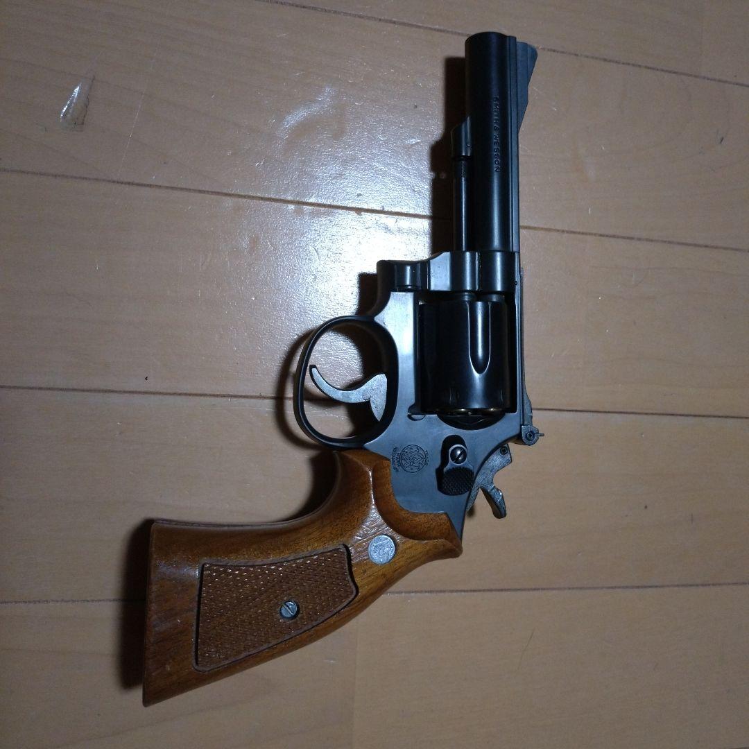 ハートフォード　モデルガンM15　ジャンク品 リボルバー 木製グリップ付き Hartford（ハートフォード） S&W M15 コンバット マスターピース HW