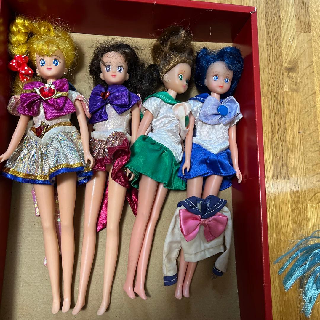 平成初期当時もの】セーラームーン 人形 4体セット - メルカリ