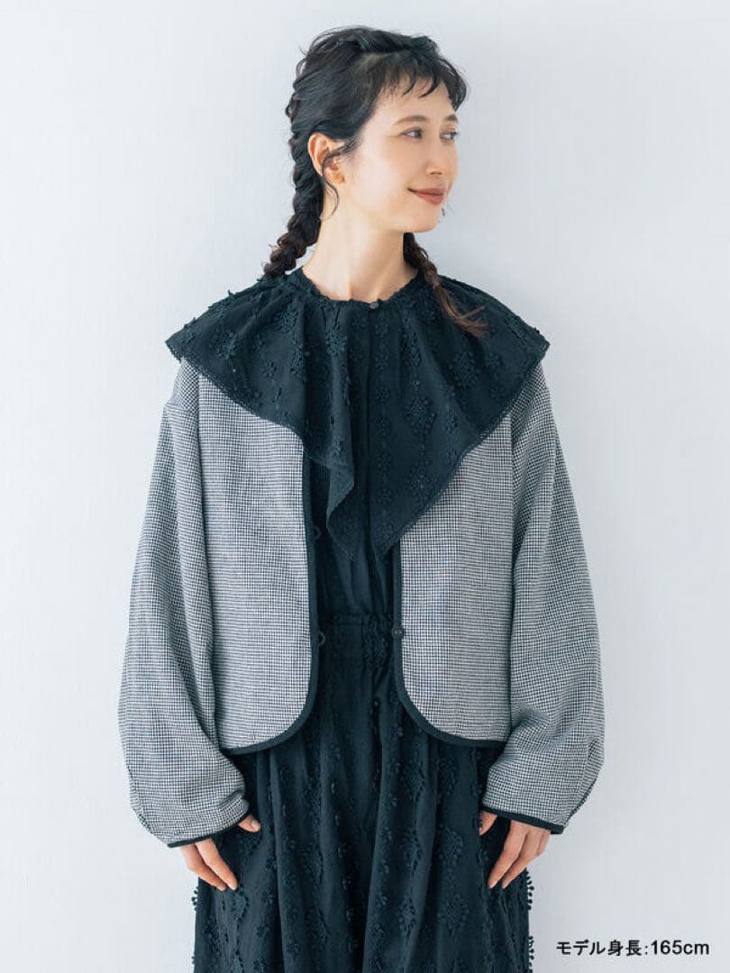 新品】サマンサモスモス KAZUMI リバーシブルジャケット ブラック