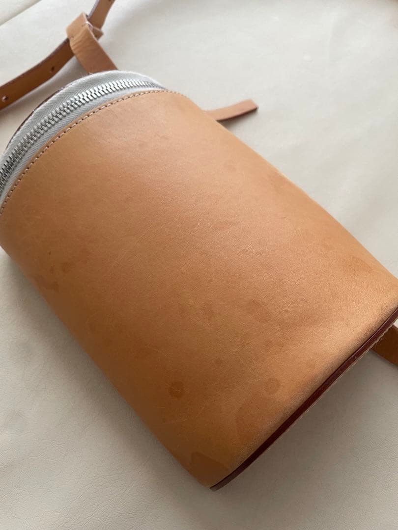 ビルディングブロック　半円型バッグ　ベージュ 中古・古着通販】building block (ビルディングブロック) SHORT BASKET