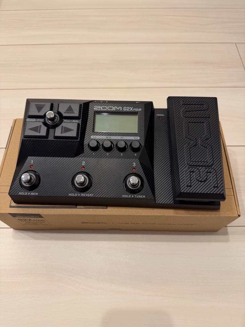ZOOM G2X FOUR マルチエフェクター ZOOM G2X FOUR ギター用マルチエフェクター＆アンプエミュレーター