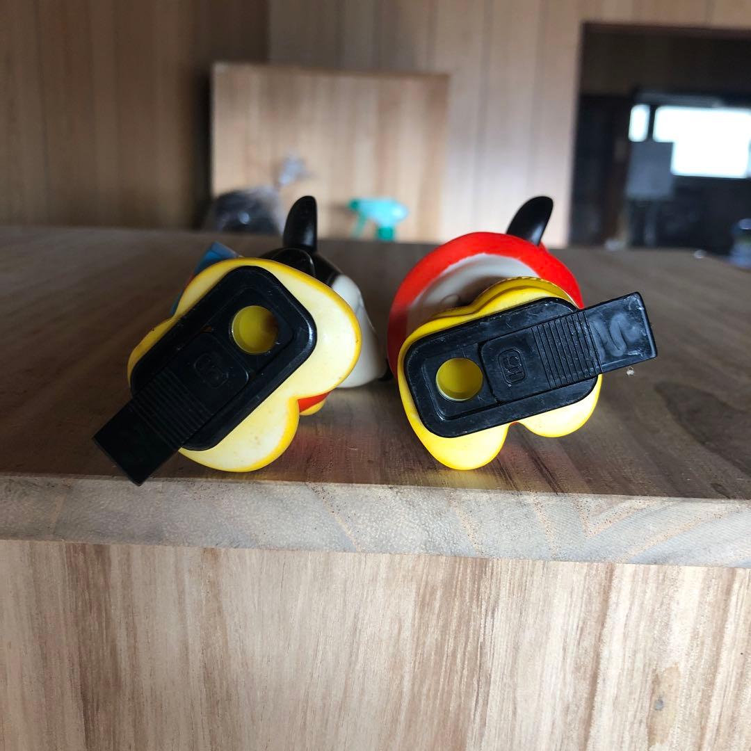 レトロミッキー、ミニーソフビ鉛筆削り - メルカリ