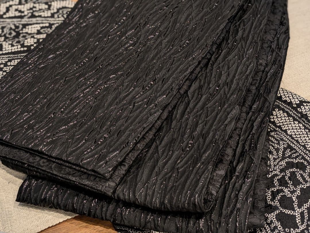 のん様 総絞り 振袖フルセット 身丈162裄67.5 黒 成人式 逸品 - メルカリ