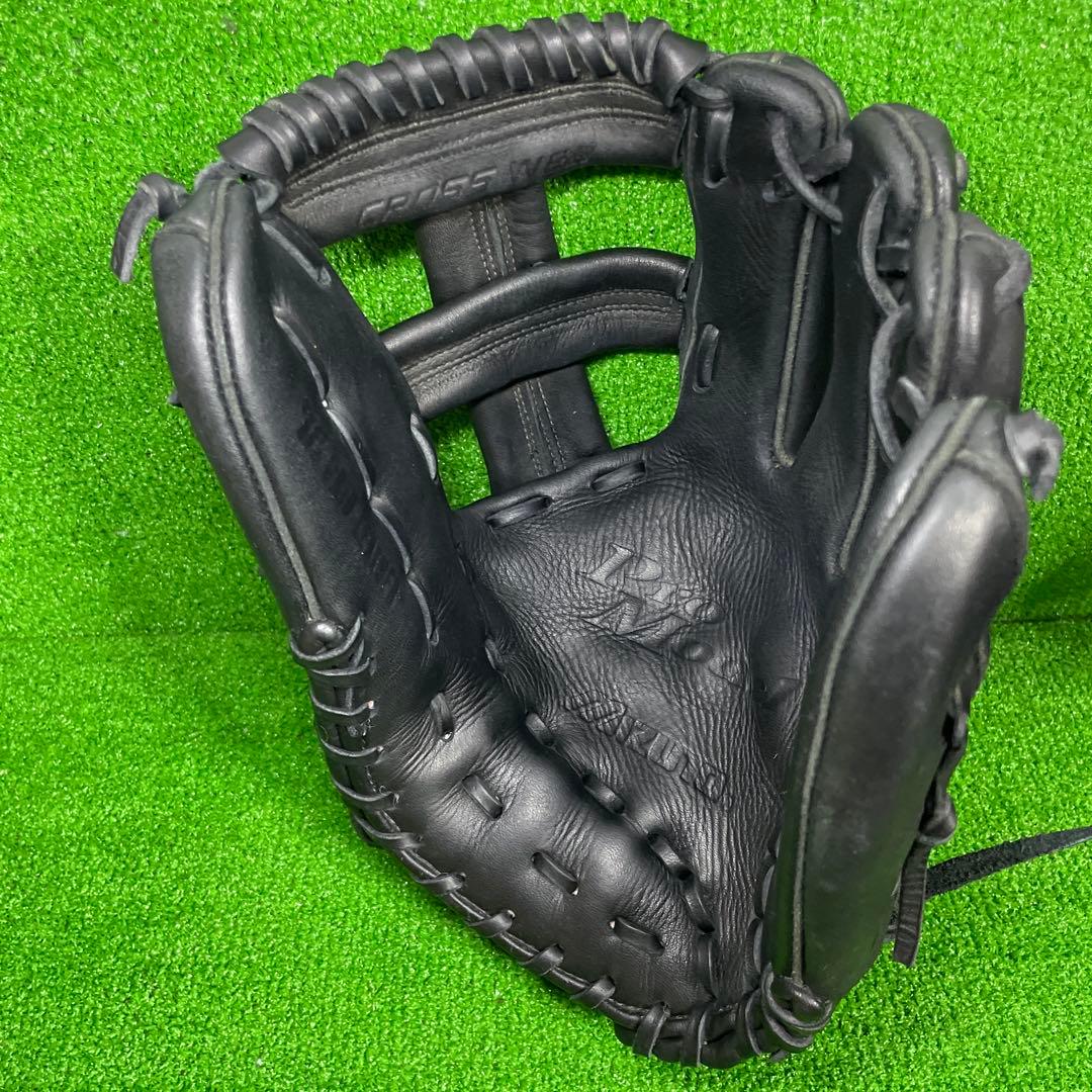 ミズノ ビューリーグ 軟式用 内野手用 大人用 日本製 ビッグM 折り返し