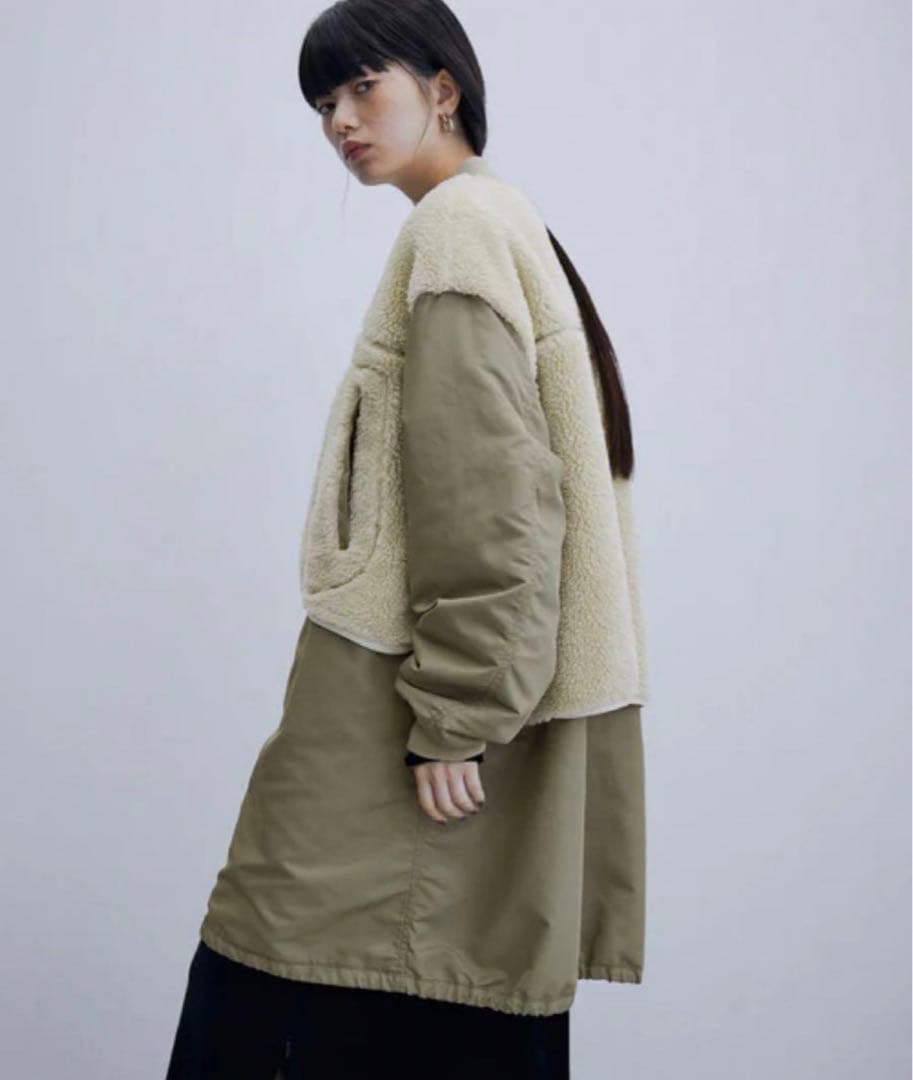 アダムエロペ MA-1ボアリバーシブルコート - メルカリ