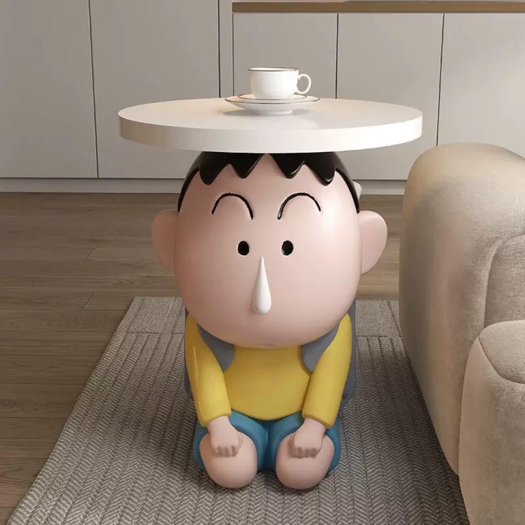 クレヨンしんちゃん ボーちゃん サイドテーブル 高さ45cm Qoo10] 【正規品保証】ボーちゃんテーブル 45c : 家具・インテリア