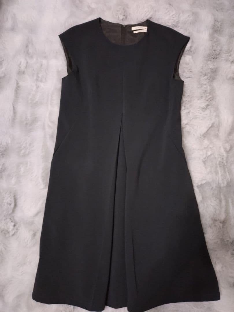 FOXY NEW YORK フォクシー 38 ノースリーブワンピース ネイビー - メルカリ