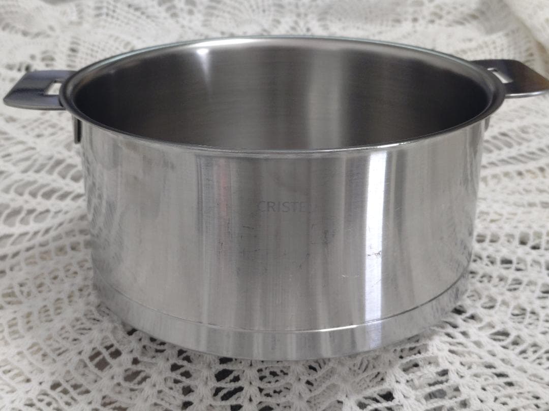 クリステル　ステンレス鍋　18cm CRISTEL Amazon｜CRISTEL クリステル ステンレス 鍋 L深鍋 18cm ガス IH
