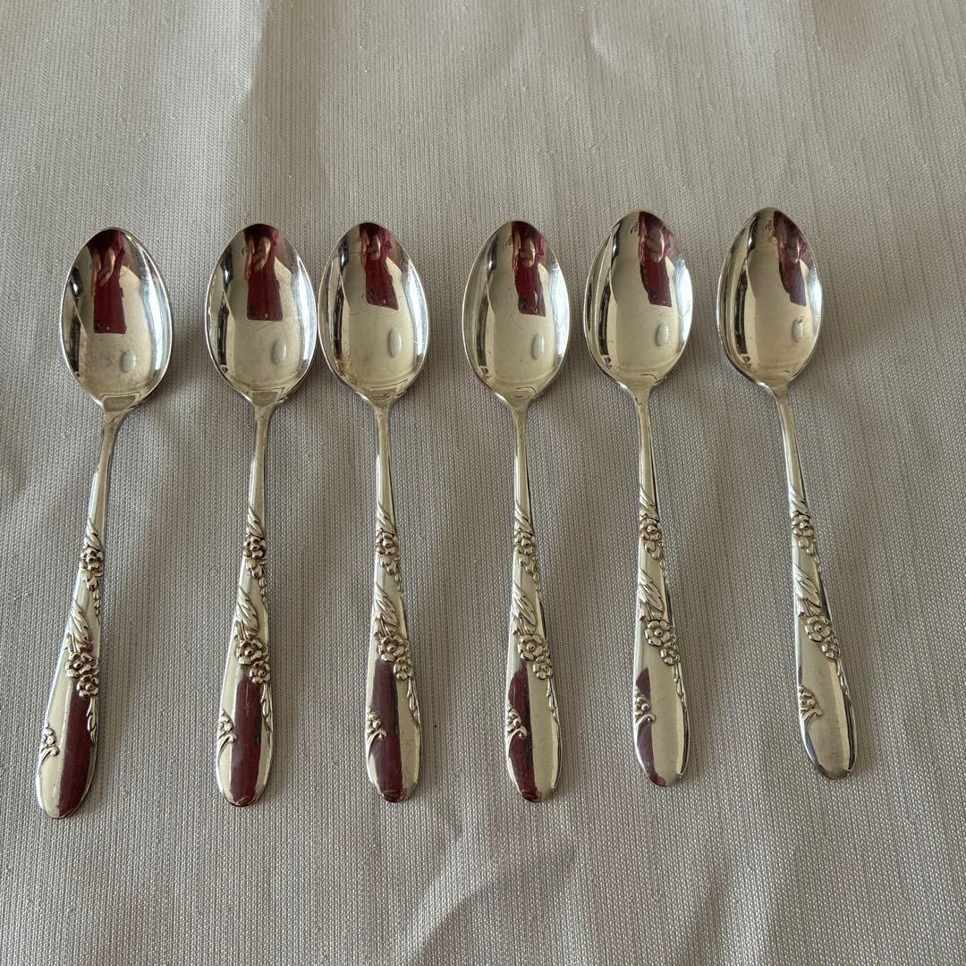 シルバー スプーン 6本セット リビエラシルバー スターター ペアセット（6本） – Bugatti Cutlery