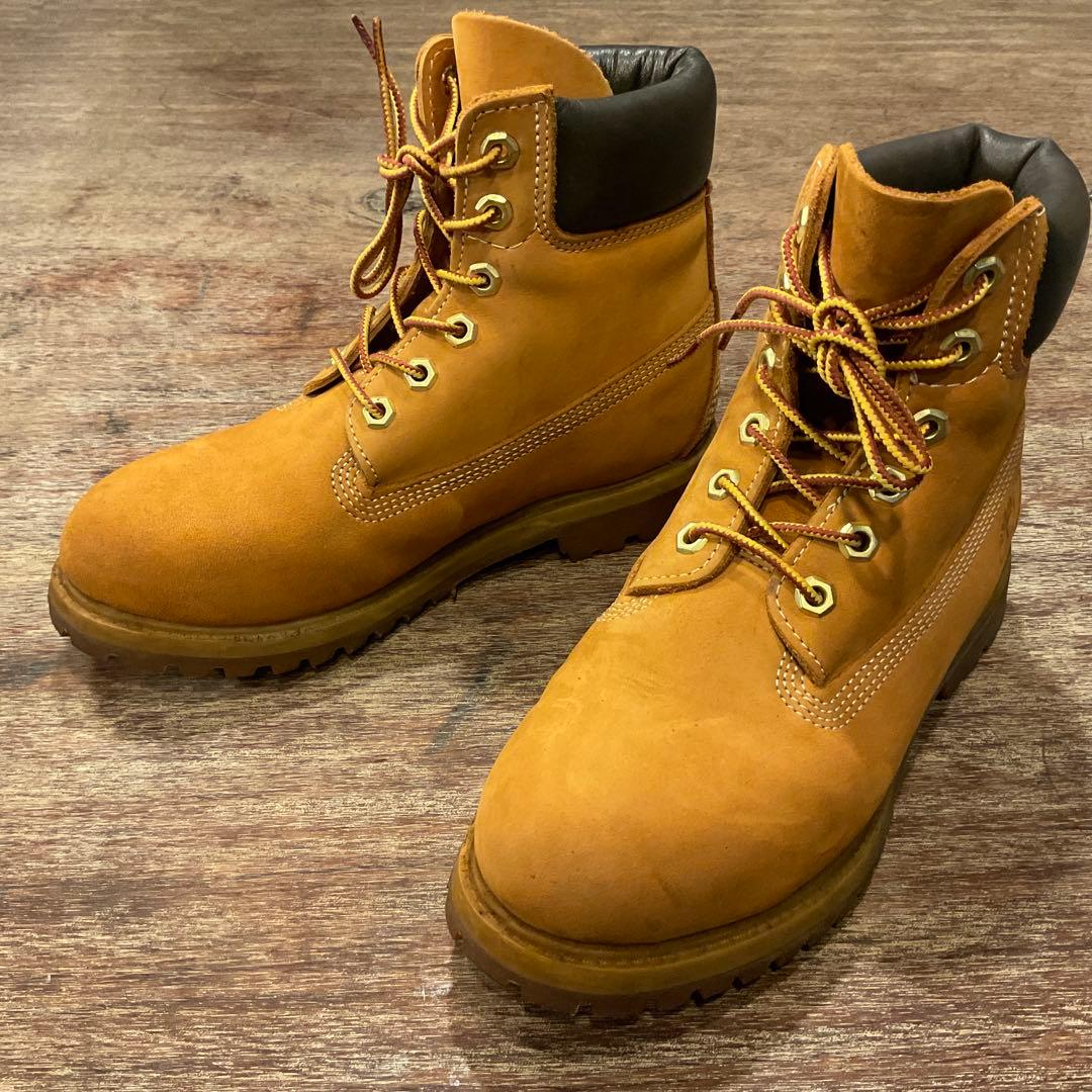 美品！ティンバーランド 6インチ 10361 プレミアム ブーツ 23cm Timberland（ティンバーランド） ブーツ レディース : ZOZOTOWN Yahoo