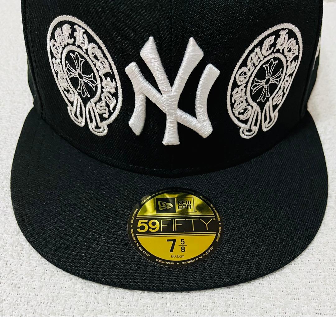 ニューエラ カスタムキャップ クロムハーツ ヤンキース 59fifty 60.6