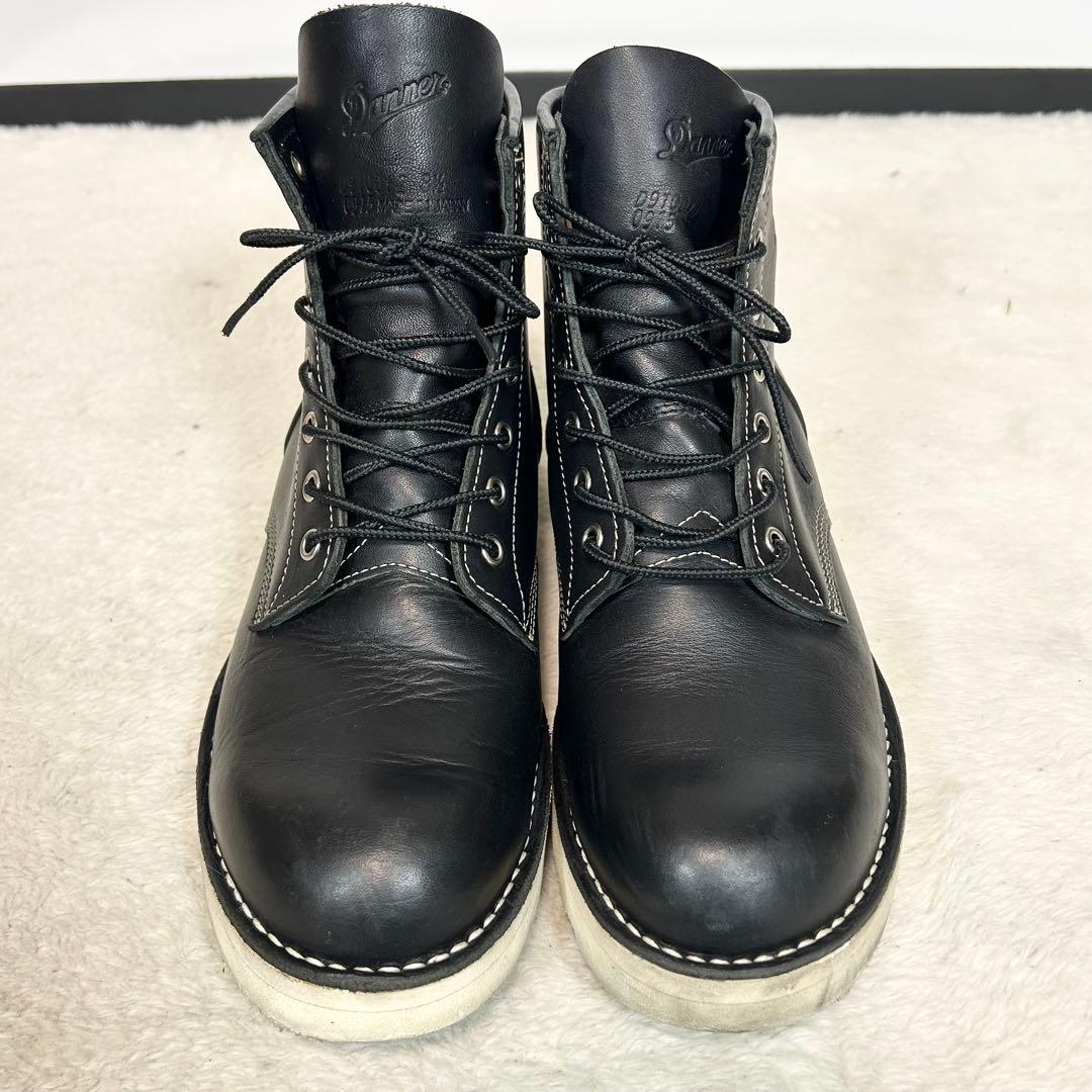 美品❗️Danner レースアップ ワークブーツ ブラック 日本製　27.5cm