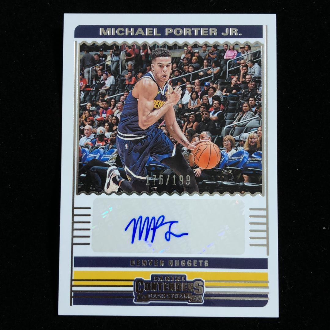 Michael Porter Jr. Contenders /199 Auto - メルカリ