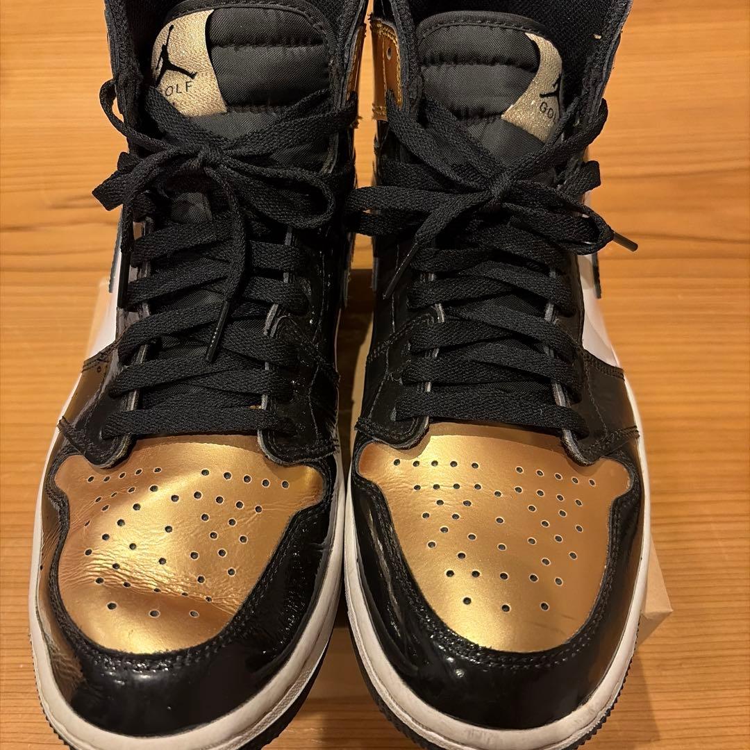 Jordan Air Jordan 1 Golf ブラック/ゴールド 12/6発売｜Nike Air Jordan 1 High Golf 