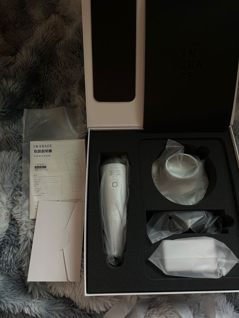 ingrace 光美容器 INGRACE INGRACE（イングレイス）光美容器 MBE101A-K ブラック