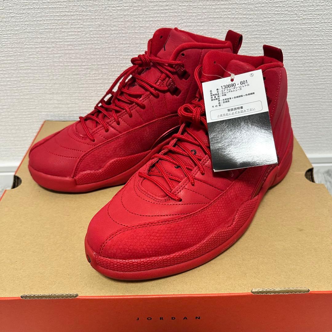 新品NIKE AIR JORDAN 12 GYM RED 2018 28.5cm