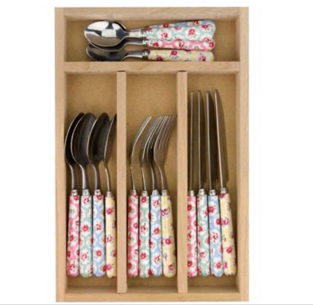 Cath Kidston キャスキッドソン カトラリーセット 16点 楽天市場】キャスキッドソン正規品 カトラリーセット スプーン