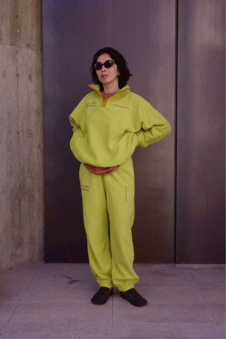 4seasons tokyo 2026フリース セットアップ ライム - メルカリ