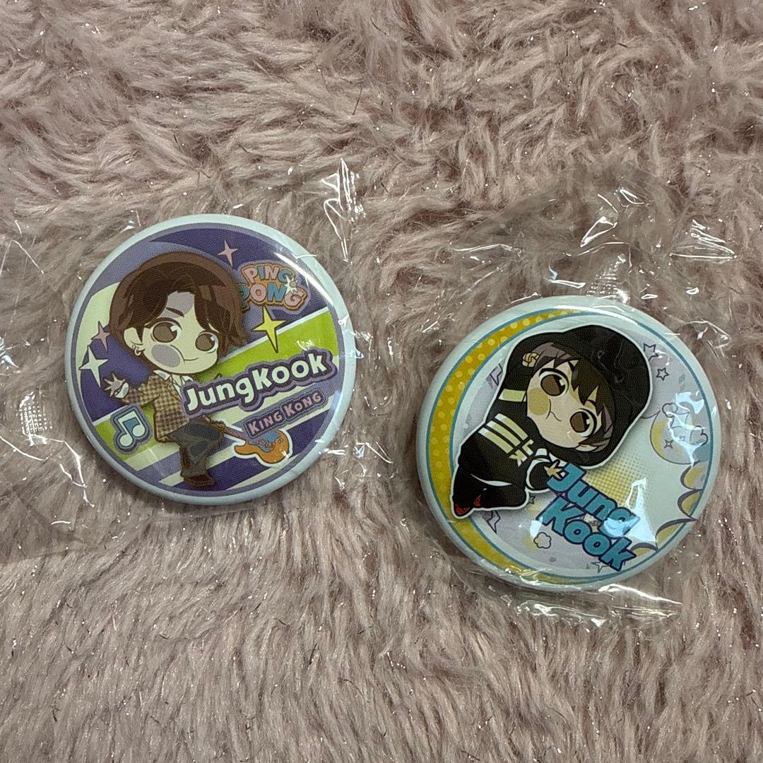 BTS 缶バッチ ガチャガチャ ジョングク - メルカリ