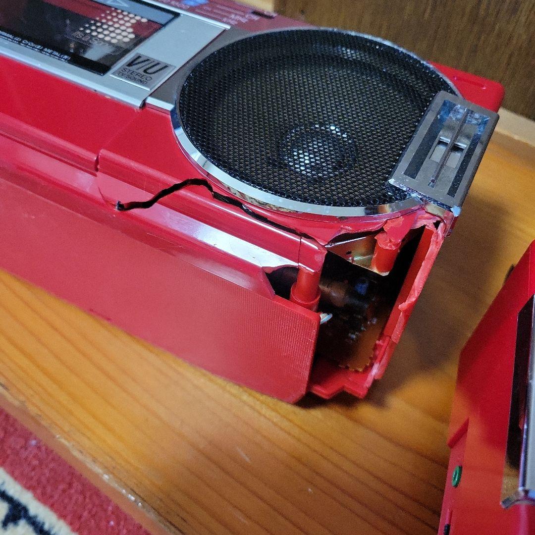 2台セット】SONY ダブルカセットラジカセ レッドSFS-W90 - メルカリ