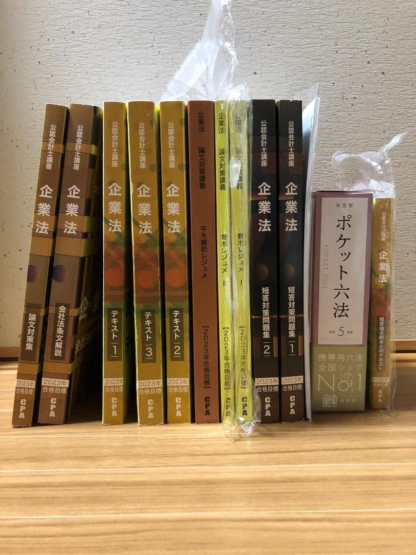 CPA企業法　短答・論文 改正レジュメ 六法・条文・判例・コンサマ CPA企業法 短答・論文 改正レジュメ 六法・条文・判例・コンサマ