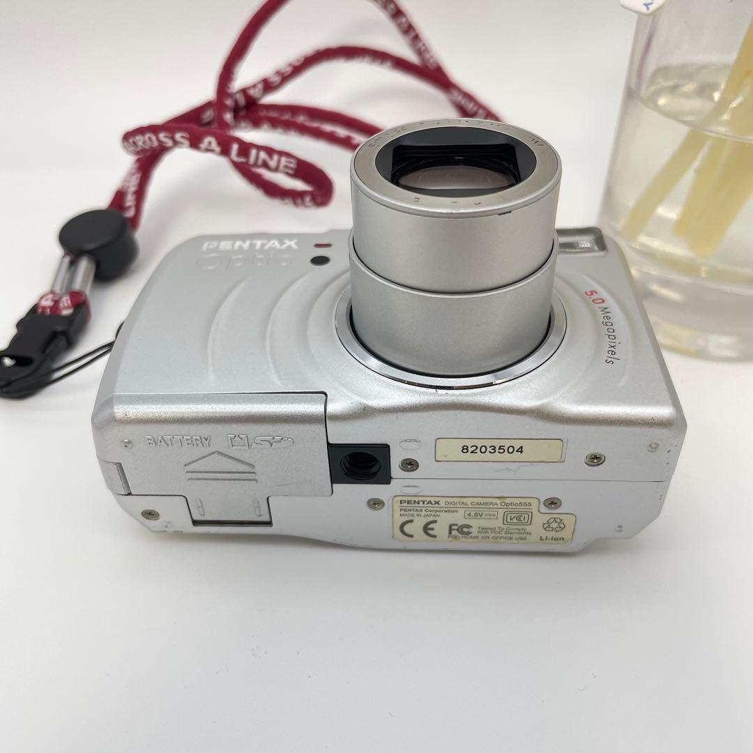 スマホ転送OK✨PENTAX Optio 555✨動作確認済 CCD デジカメ♪ - メルカリ