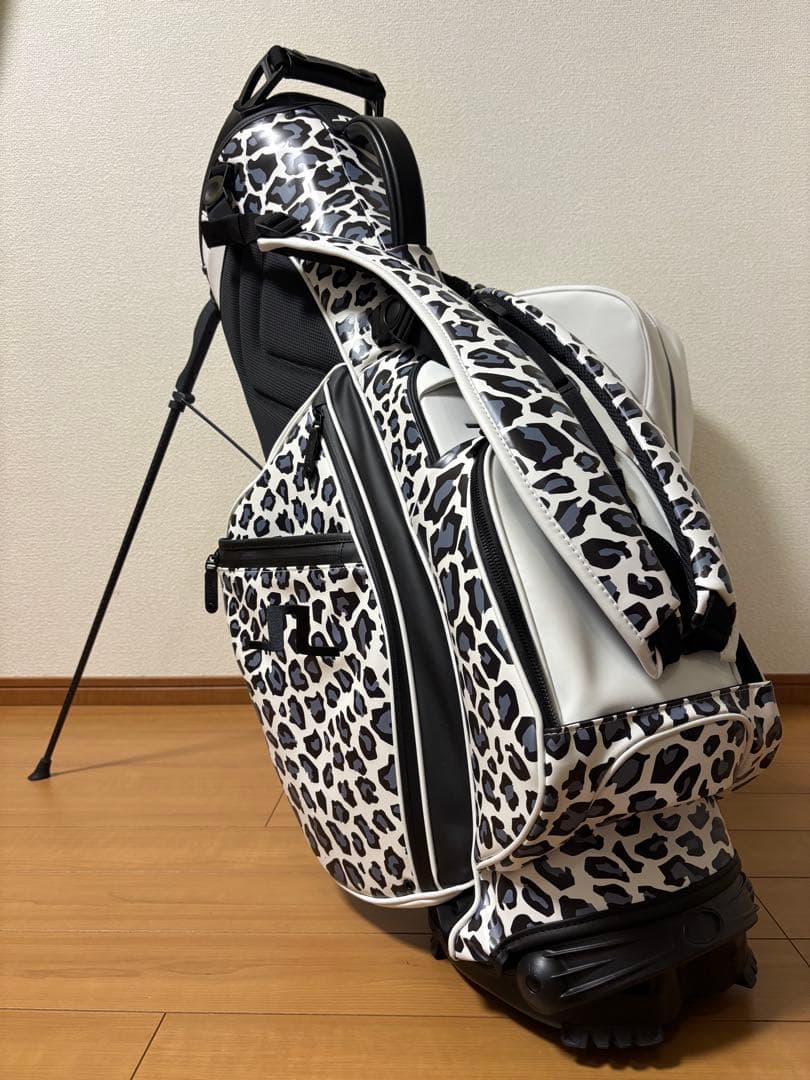 J.LINDEBERG Jリンドバーグ VESSEL ベゼル キャディバッグ J.LINDEBERG（ジェイリンドバーグ） × VESSEL ゴルフ シーズンプリント