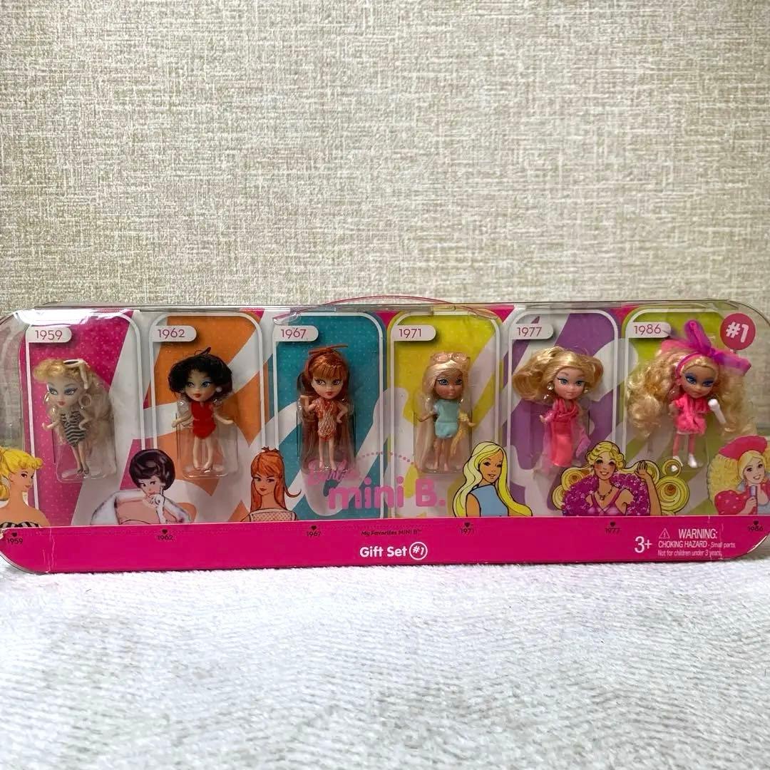 Barbie mini B ギフトセット 6体入り 2008年 - メルカリ