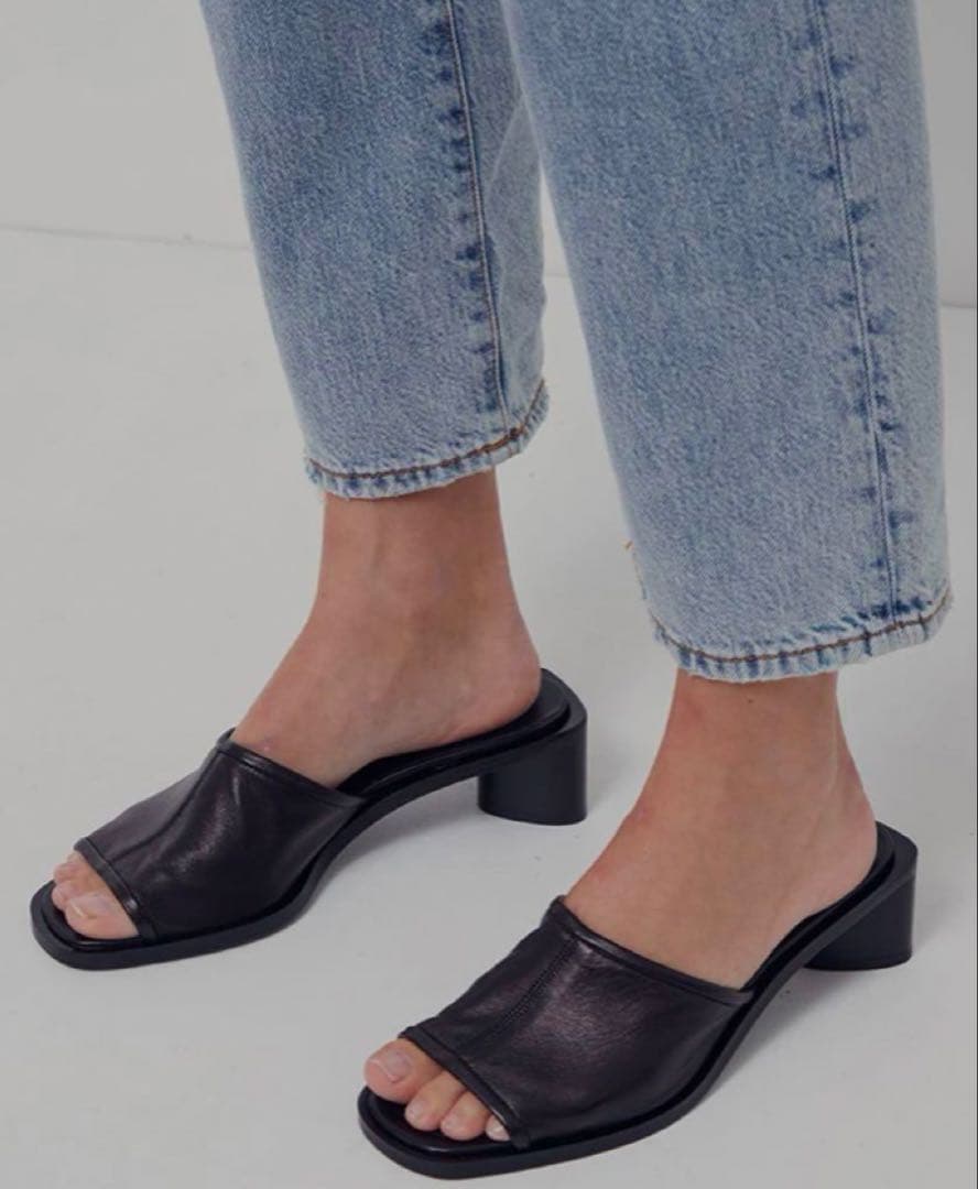 24.5cm Acne Studios オレンジ ミュール