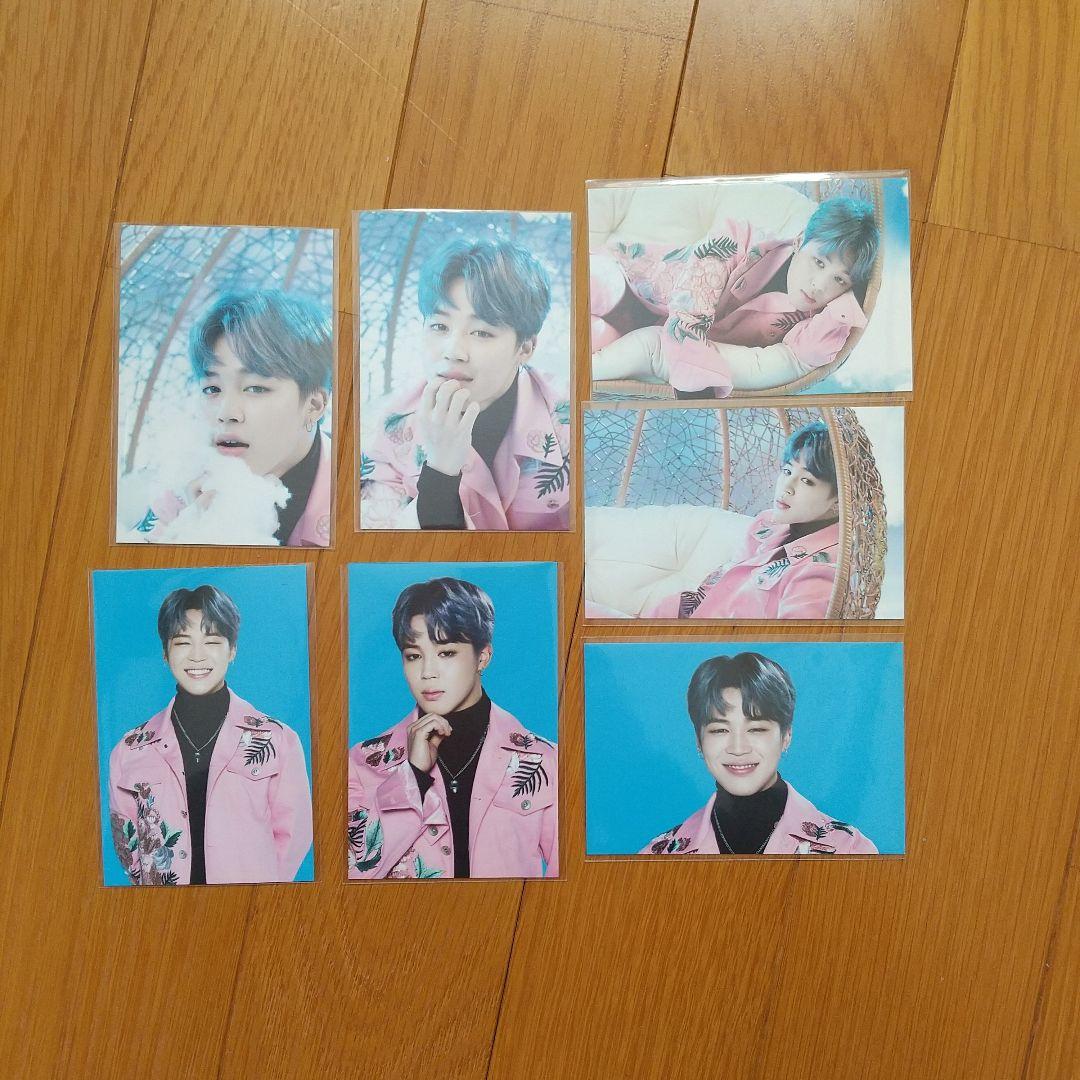 BTS JIMIN ジミン トレカ セット 送料無料・速達】 ジミン JIMIN (防弾少年団 / BTS) グッズ - 透明
