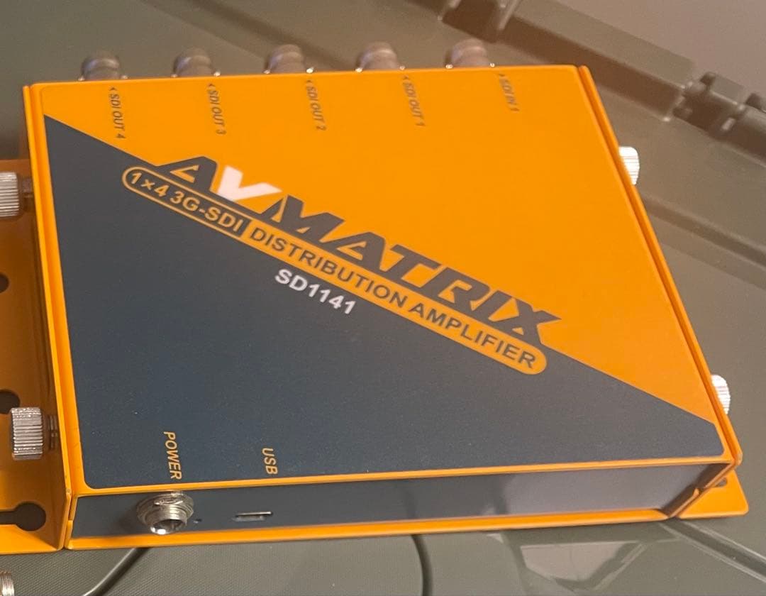 その他 SDI Distribution Amplifier AJA HD5DA , 1x4 HD/SD-SDI Distribution Amplifier / Repeater with DWP