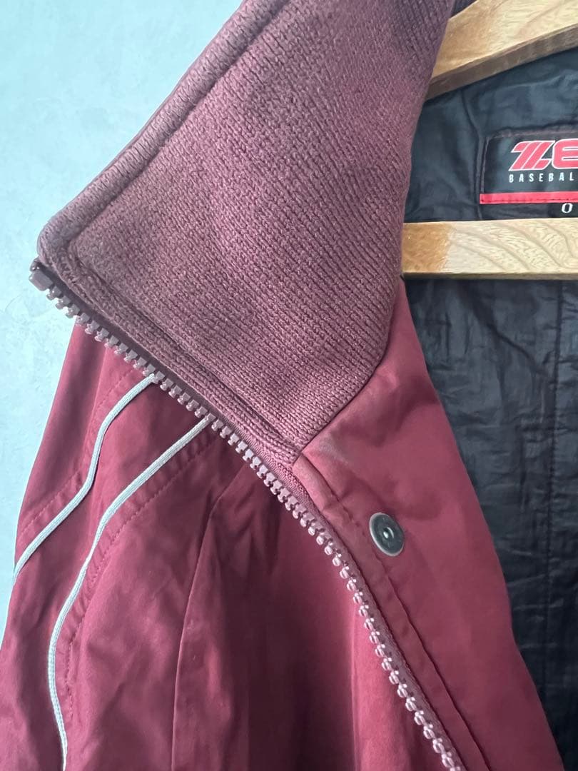 美品！ZETT 早稲田大学 野球部 ウォーマー グランドコート ジャンパー