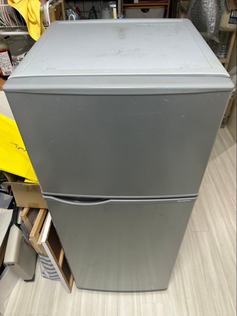 SHARP ノンフロン冷凍冷蔵庫　SJ-H12B-S 2017年製 SHARP シャープ ノンフロン冷凍冷蔵庫 SJ-H12B-S 2017年製 シャープ SJ