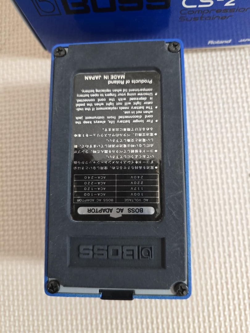 BOSS / CS-2(MADE IN JAPAN) - ギター低 価格
