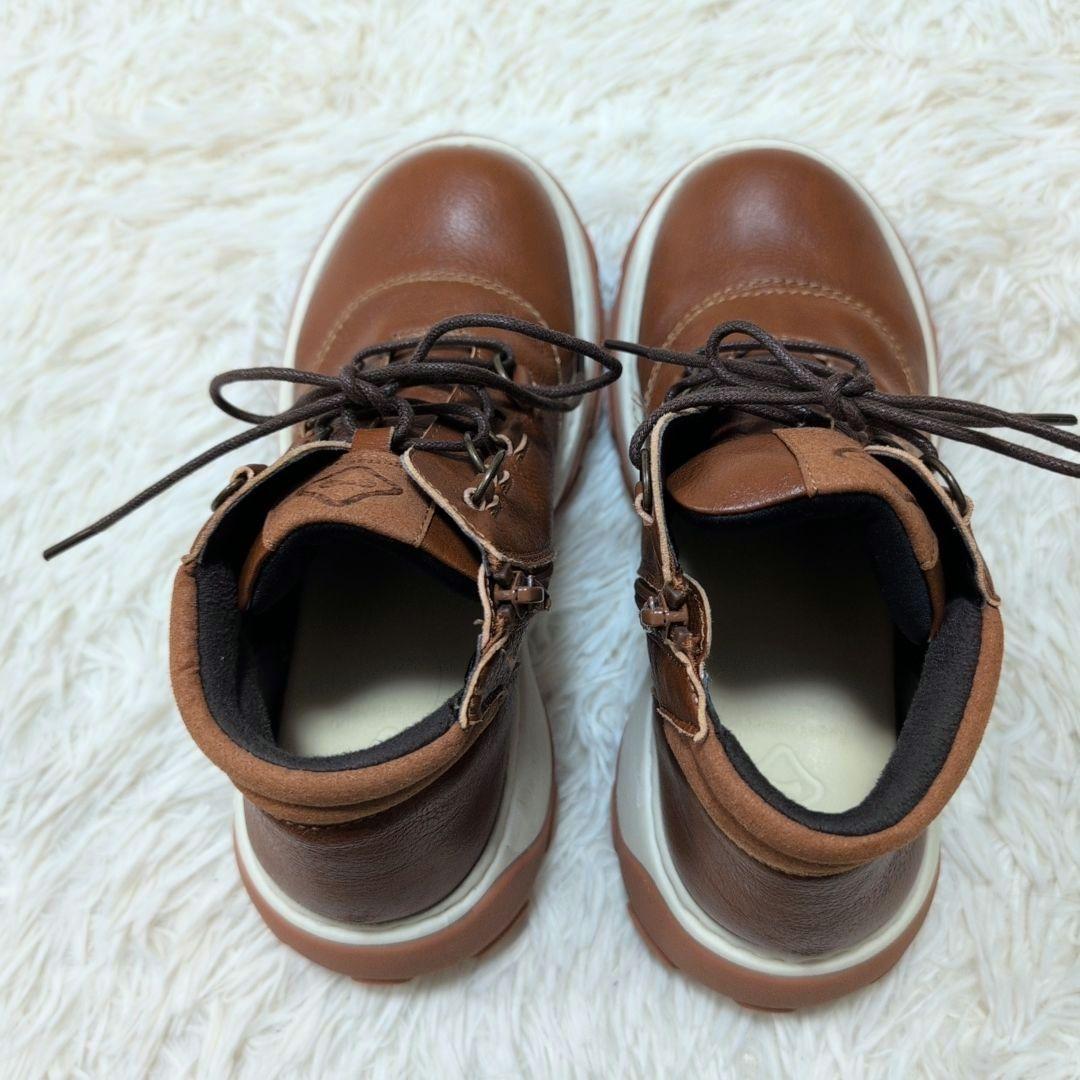 【極美品】リゲッタ カヌー アボット レースアップ サイドジップ 25.0cm