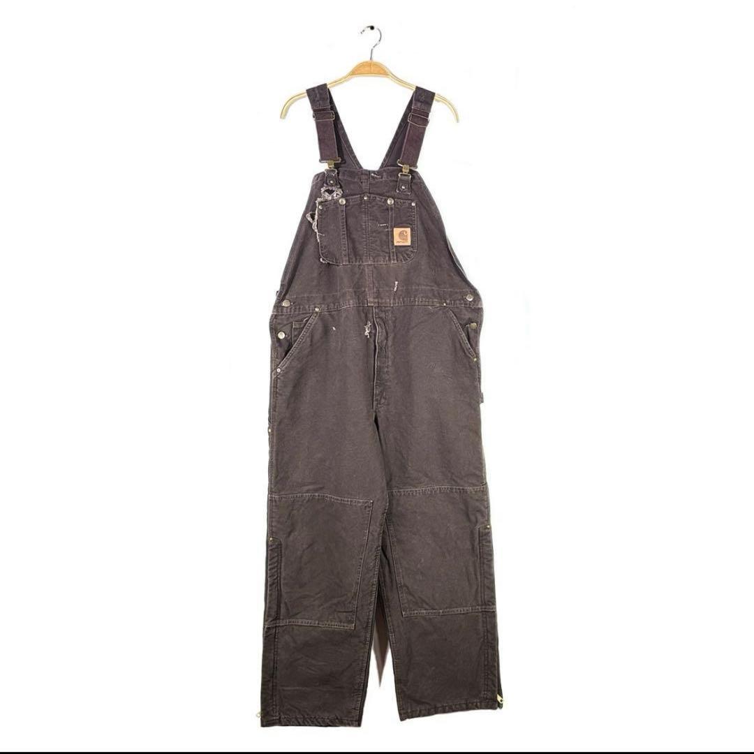 00s カーハート オーバーオール ダック ダブルニーW42 - メルカリ