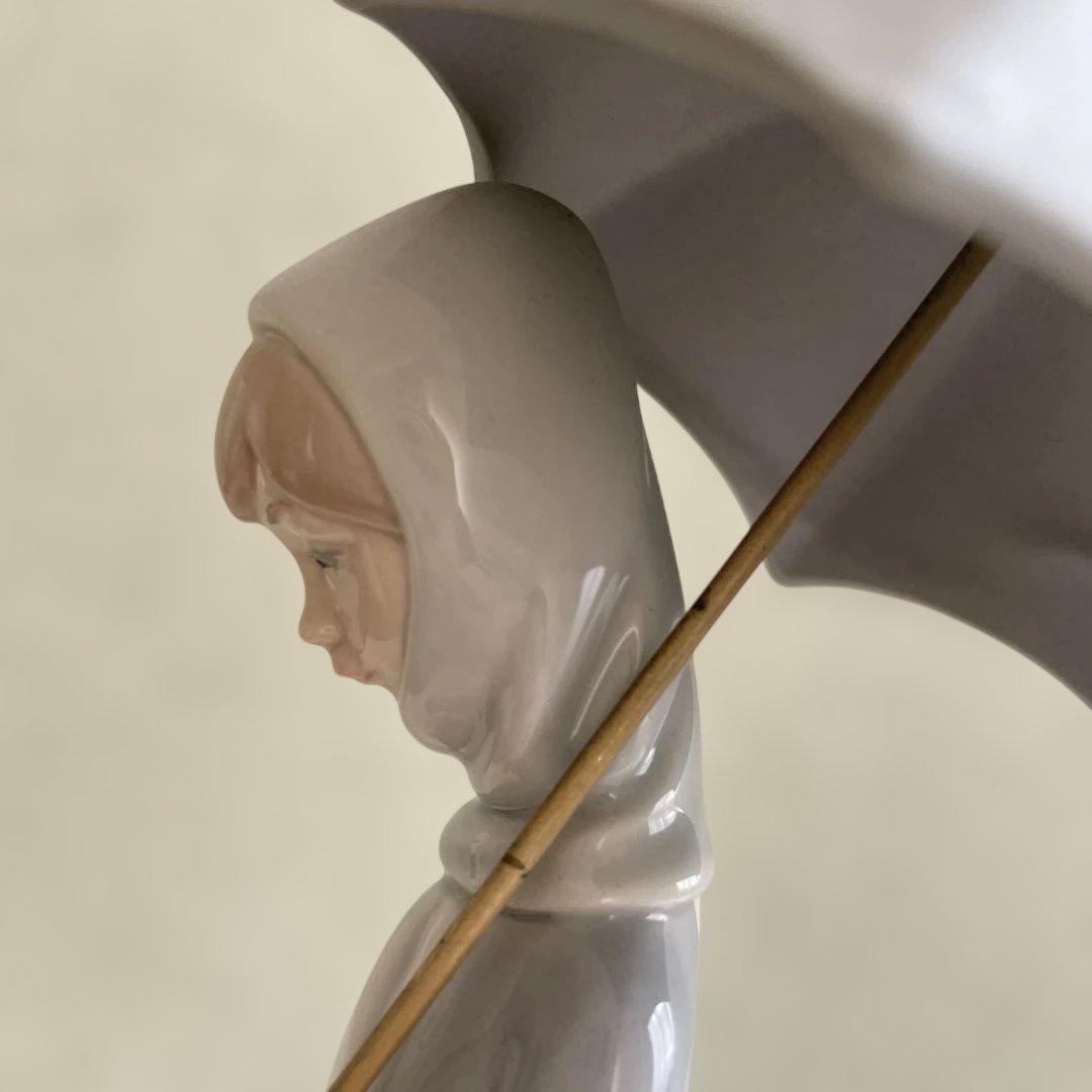 リヤドロ 傘を持つ少女とガチョウ - メルカリ