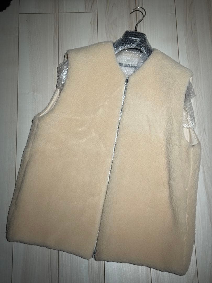 JIL SANDER　ベスト ベージュ レディース】JACKET 44 TM | JIL SANDER(ジルサンダー) / トップス