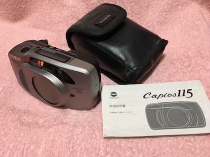 MINOLTA Capios115 ミノルタカピオス コンパクトカメラ MINOLTA Capios 115s / ミノルタ | boromeez camera ◎ ボロミーズ