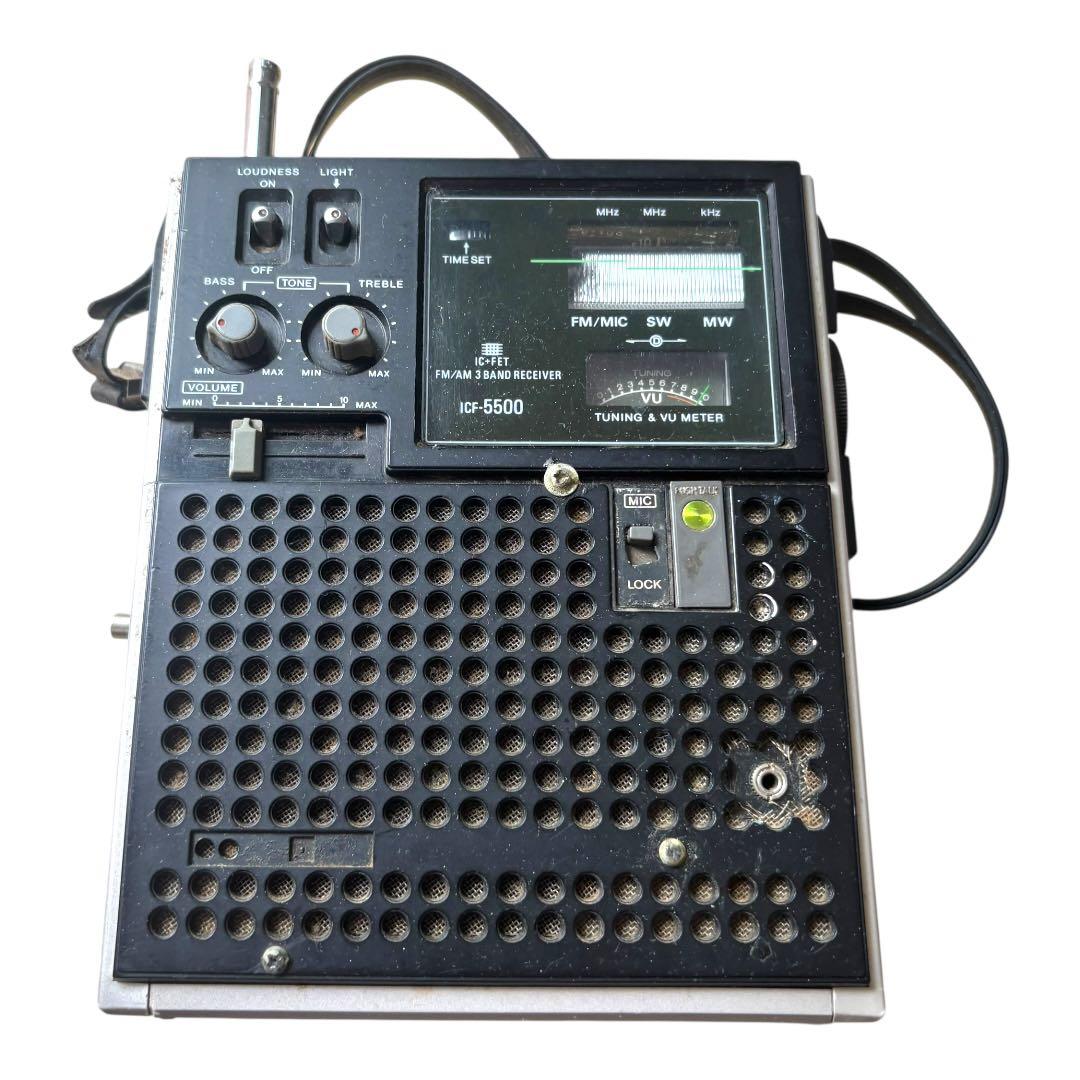 ソニー ラジオ スカイセンサー ICF-5500 - メルカリ