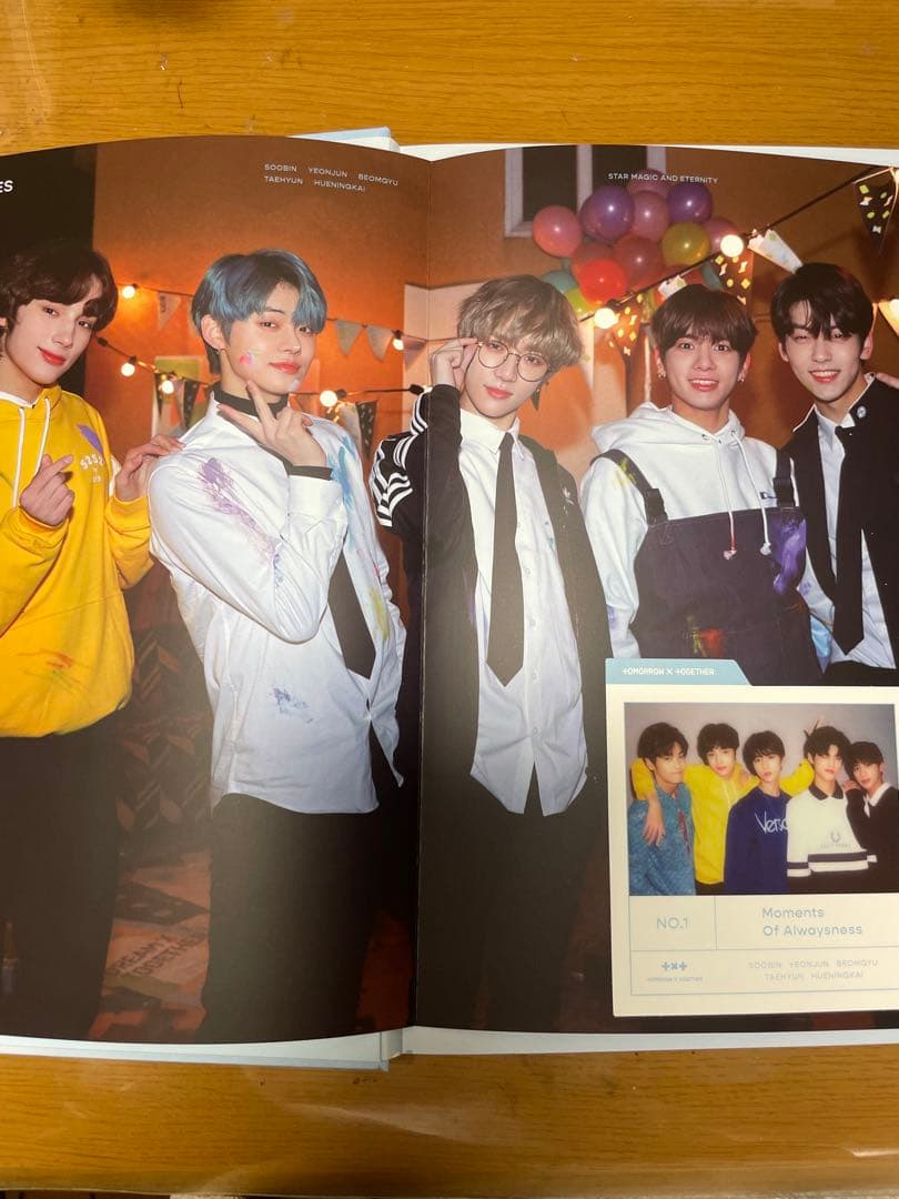 TXT MEMORIES : FIRST STORY スビントレカ付き - メルカリ