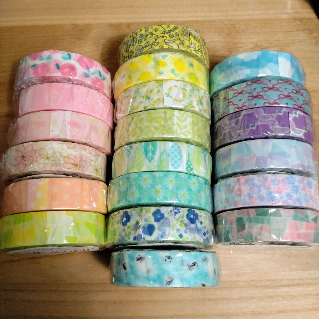 750.新品　ニチバン　廃盤マスキングテープ　プチジョア20個④ 750.新品 ニチバン 廃盤マスキングテープ プチジョア20個④