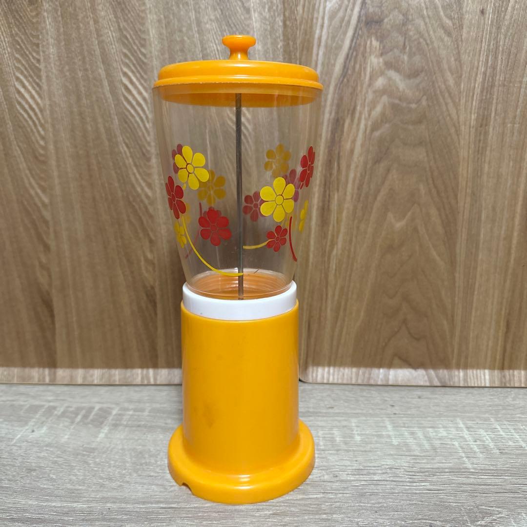 昭和レトロ TOWA箸立てオレンジ 花柄 - メルカリ