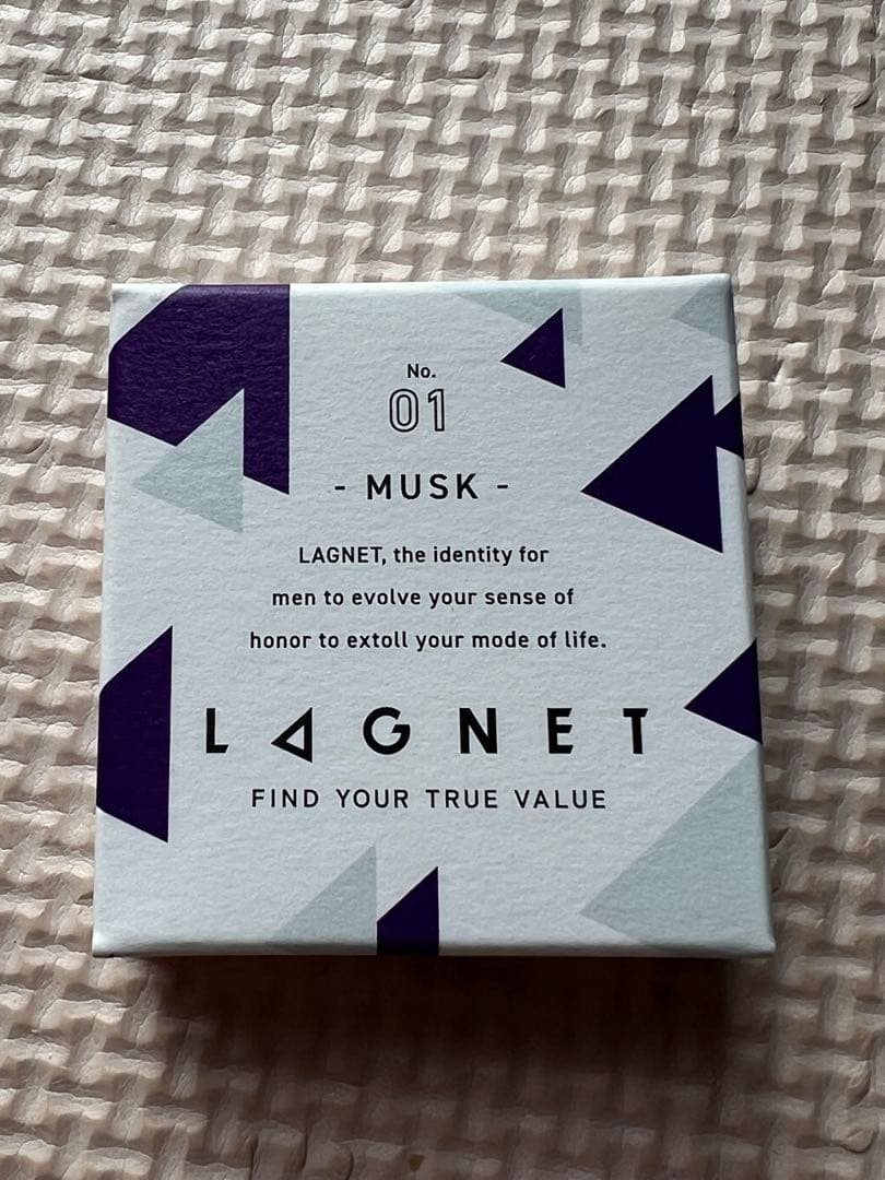 【新品未開封】2個セット LAGNET ラグネット 練り香水 ラグネット lagnet 2箱 ムスクの香り 10g 練香水 メンズコスメ ムスク