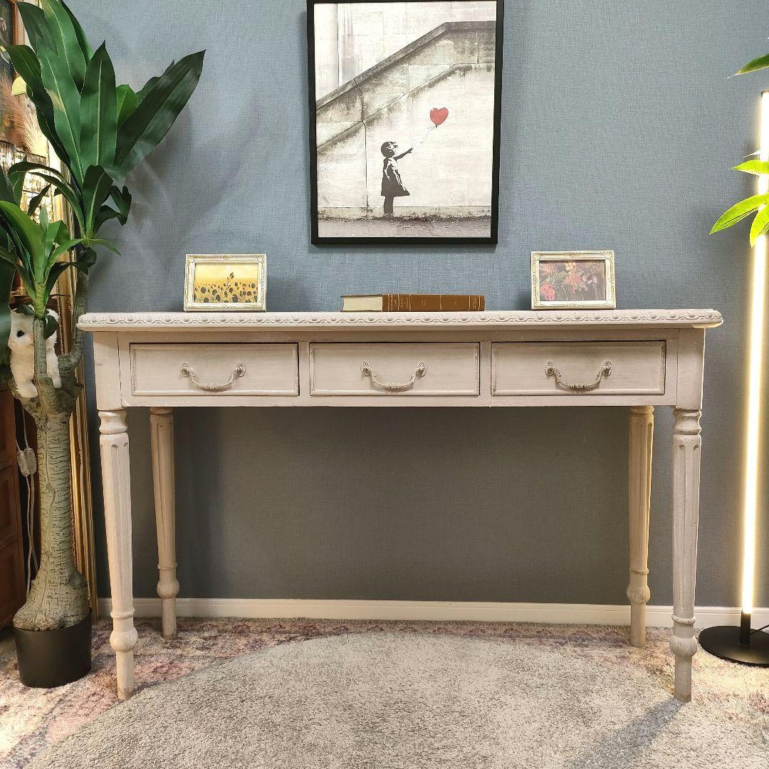 サラグレースコンソールサイドテーブル