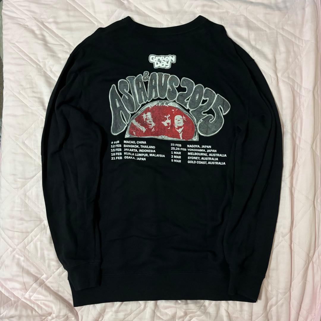 グリーンデイ JAPAN TOUR 2025 ツアー スウェット　XXL GREEN DAY ツアーグッズ情報が公開！ - CREATIVEMAN PRODUCTIONS