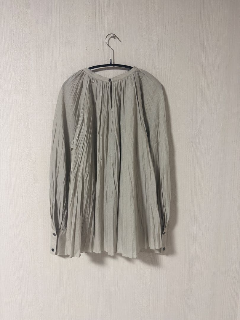 Whim Gazettコットンシルクテシボリブラウス - メルカリ