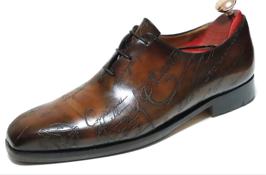 美品 Berluti カリグラフィー アレッサンドロ 8.5(26.5cm)