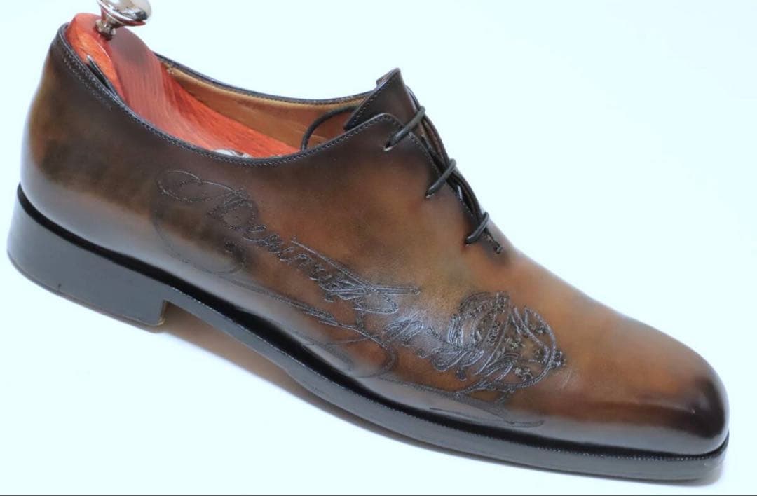 美品 Berluti カリグラフィー アレッサンドロ 8.5(26.5cm)