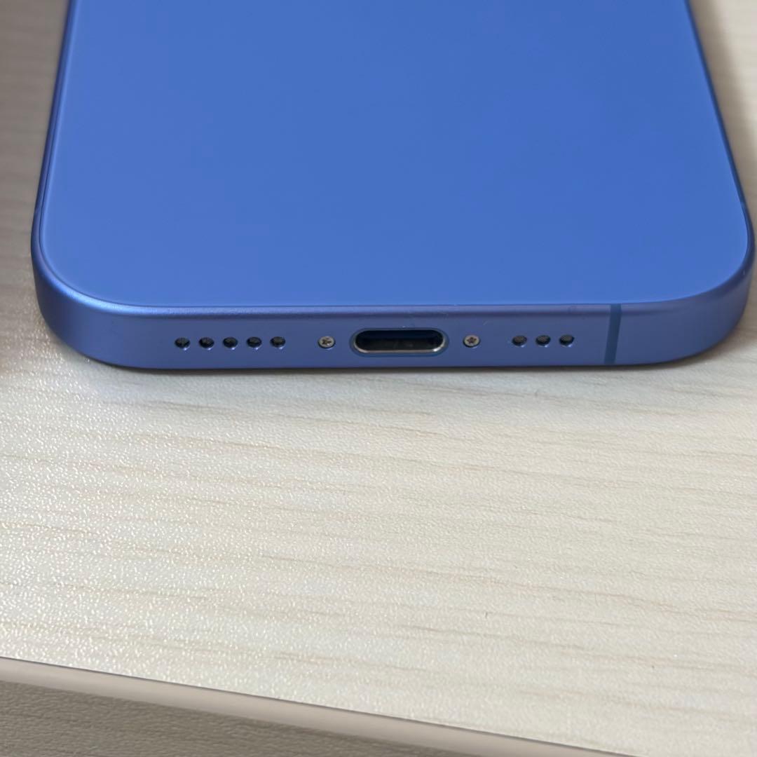 最終値下げ！《美品》iPhone16 本体 ウルトラマリン 256GBSIMなし
